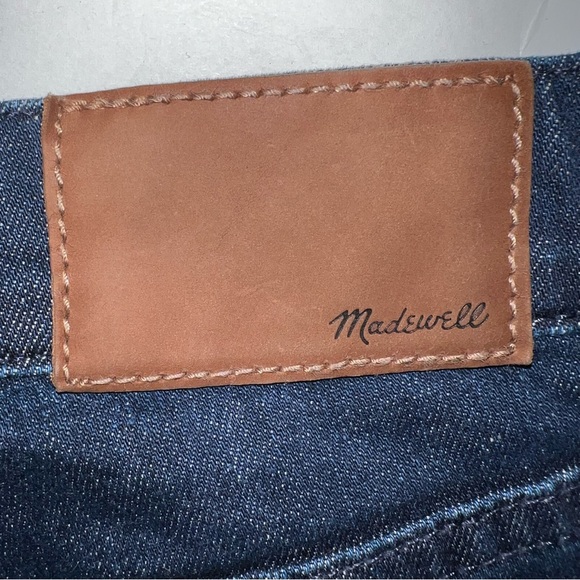 Madewell 10” High Riser Dark Wash Skinny Skinny Jeans Sz 25 - Picture 11 of 13